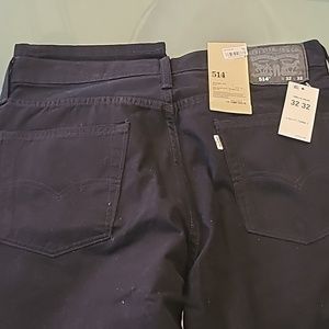 Levi's,  32 x 32 black men jeans